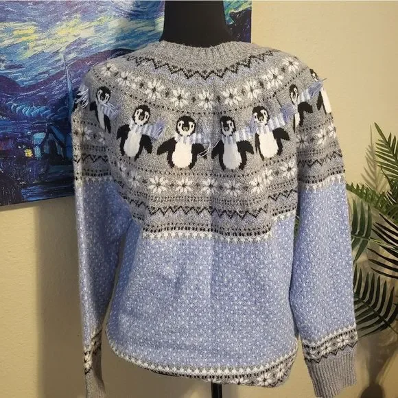 Holiday SNOWMAN ⛄️ SWEATER - Picture 4 of 5